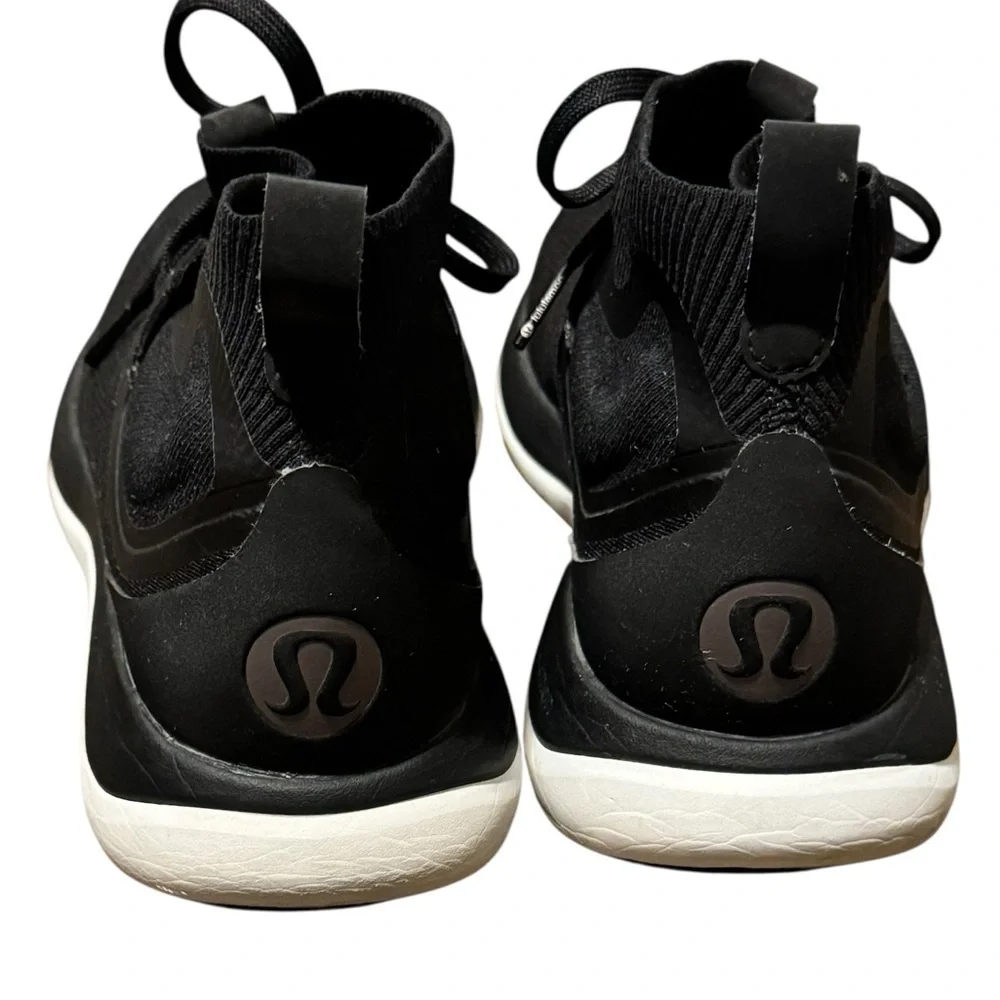 Lululemon Chargefeel Mid Workout Sneakers Size 9.5 Black Womens - Picture 5 of 8
